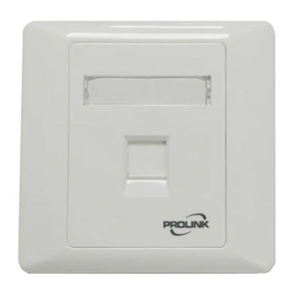 Pro.link Cat6 Single Faceplate