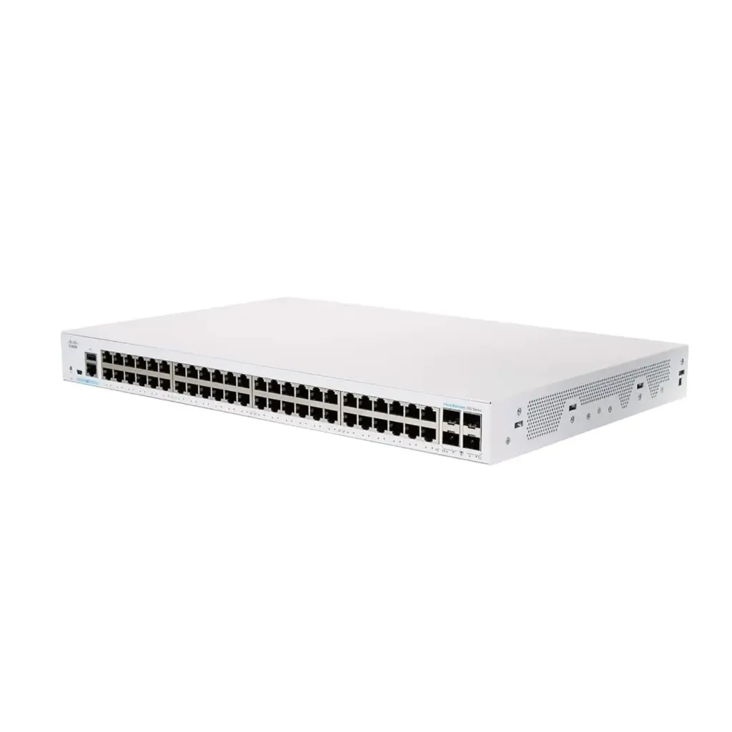 Cisco Business CBS250-48T-4G Smart Switch | 48 Port GE | 4x1G SFP | Limited Lifetime Protection (CBS250-48T-4G-NA) 