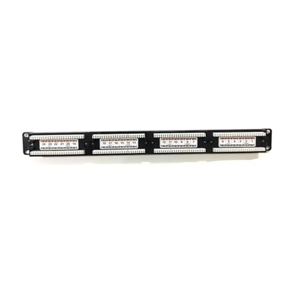 D-Link 24 Port Unshielded Cat6 UTP Fully Loaded Patch Panel 