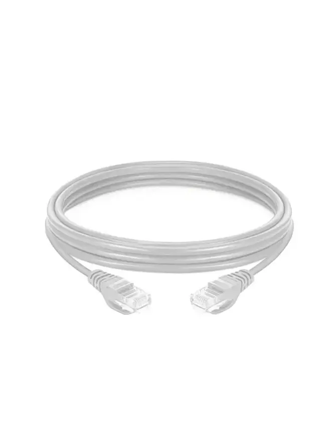 Prolink UNSHIELDED CAT6 PATCH CORD W/ T568B WIRING, 3M, LSZH White (PL-PC-U6-3W)