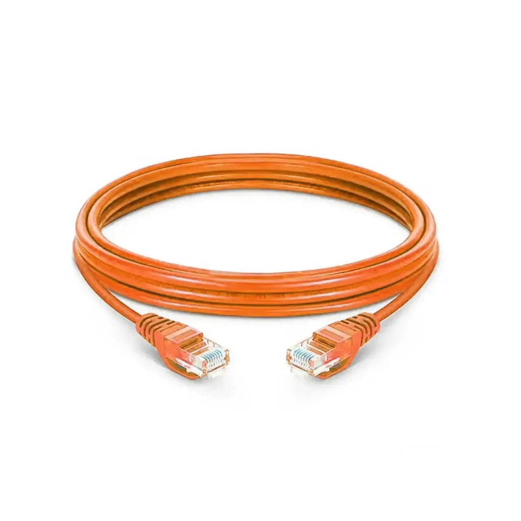 Prolink UNSHIELDED CAT6 PATCH CORD W/ T568B WIRING, 3M, LSZH  Orange (PL-PC-U6-3OR)