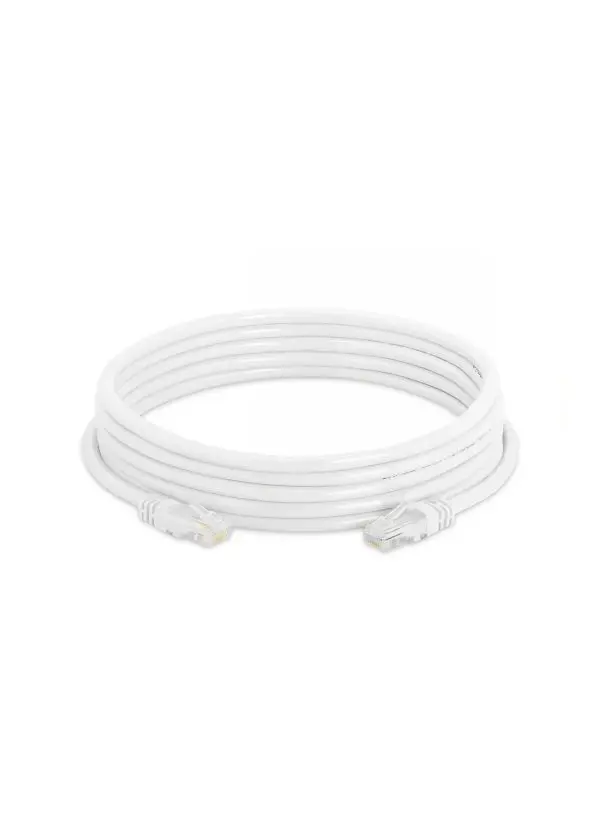 Prolink UNSHIELDED CAT6 PATCH CORD W/ T568B WIRING, 10M, LSZH White (PL-PC-U6-10W)