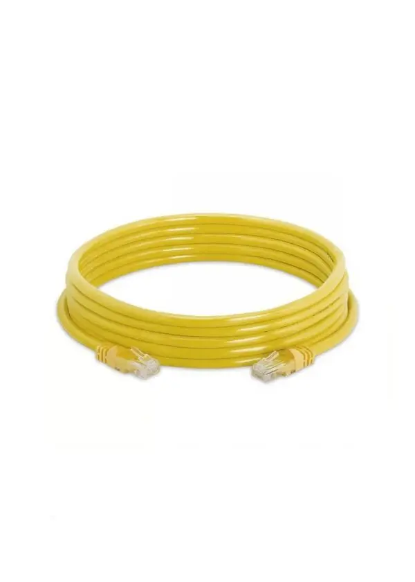 Prolink UNSHIELDED CAT6 PATCH CORD W/ T568B WIRING, 10M, LSZH Yellow (PL-PC-U6-10Y)