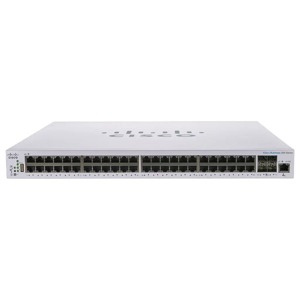  CISCO CBS350 Managed 48-port GE, 4x10G SFP+ ,(CBS350-48T-4X-EU)