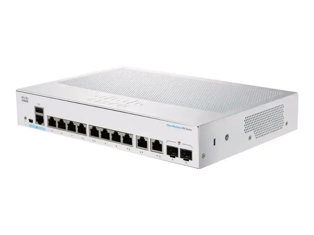 CISCO CBS350 8 Port PoE Managed 2g 1combo Switch(CBS350-8P-2G-EU)