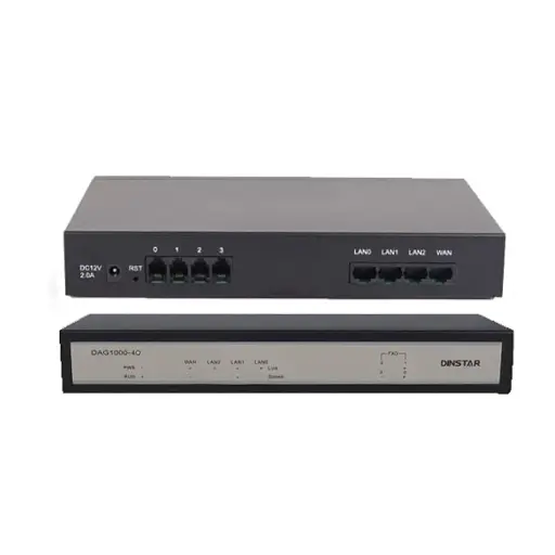 Dinstar DAG1000-4O VoIP Gateway 4 Ports FXO 