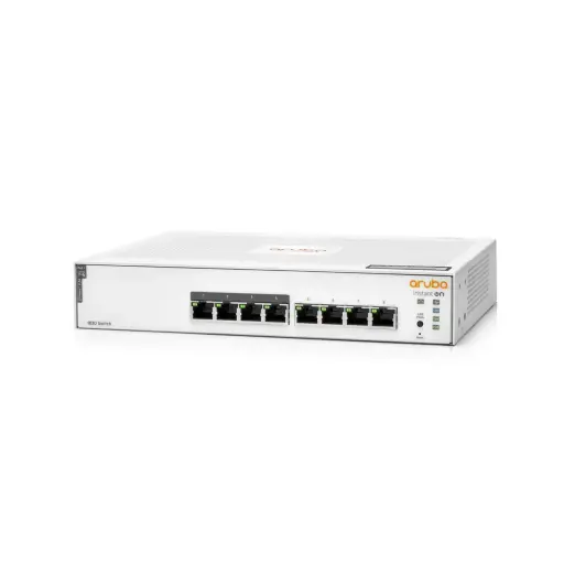 ARUBA / 1830 / JL811A / 8 PORT GIGABIT ( 4 POE - 65 WATTS ) SMART MANAGED SWITCH