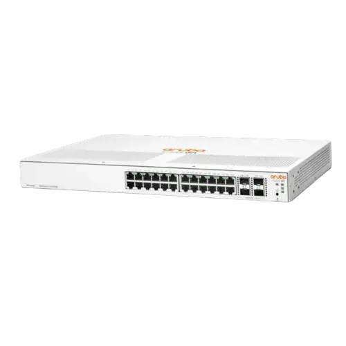 HP ARUBA 24 PORT GIGABIT & 4 SFP+ 1/10GBE PORTS SMART MANAGED SWITCH / 1930 24G 4SFP/SFP+ / JL682A