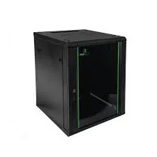 ProRack 9U 600*600 Wall mount cabinet with glass door, 1 fan, 1 shelf and 1 PDU 6 outlet (PR-W6609)
