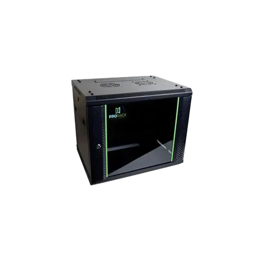 Rack Teck 15U 600*600 Wall mount cabinet with glass door, 1 fan, 1 shelf and 1 PDU 6 outlet