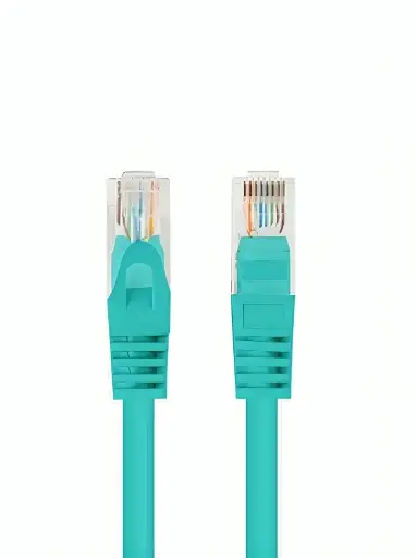 Prolink UNSHIELDED CAT6 PATCH CORD W/ T568B WIRING, 0.25M, LSZH Turquoise  (PL-PC-U6-0.25TQ)