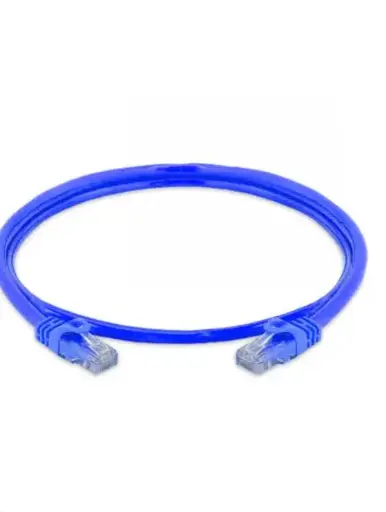 Prolink UNSHIELDED CAT6 PATCH CORD W/ T568B WIRING, 0.5M, LSZH  Blue (PL-PC-U6-0.5BL)