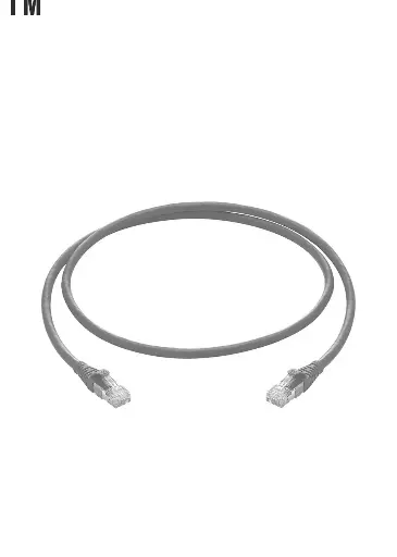 Prolink UNSHIELDED CAT6 PATCH CORD W/ T568B WIRING, 1M, LSZH  Gray (PL-PC-U6-1G)
