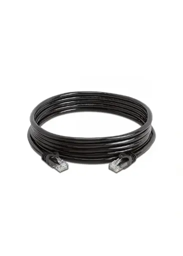 Prolink UNSHIELDED CAT6 PATCH CORD W/ T568B WIRING, 10M, LSZH Black (PL-PC-U6-10BK)